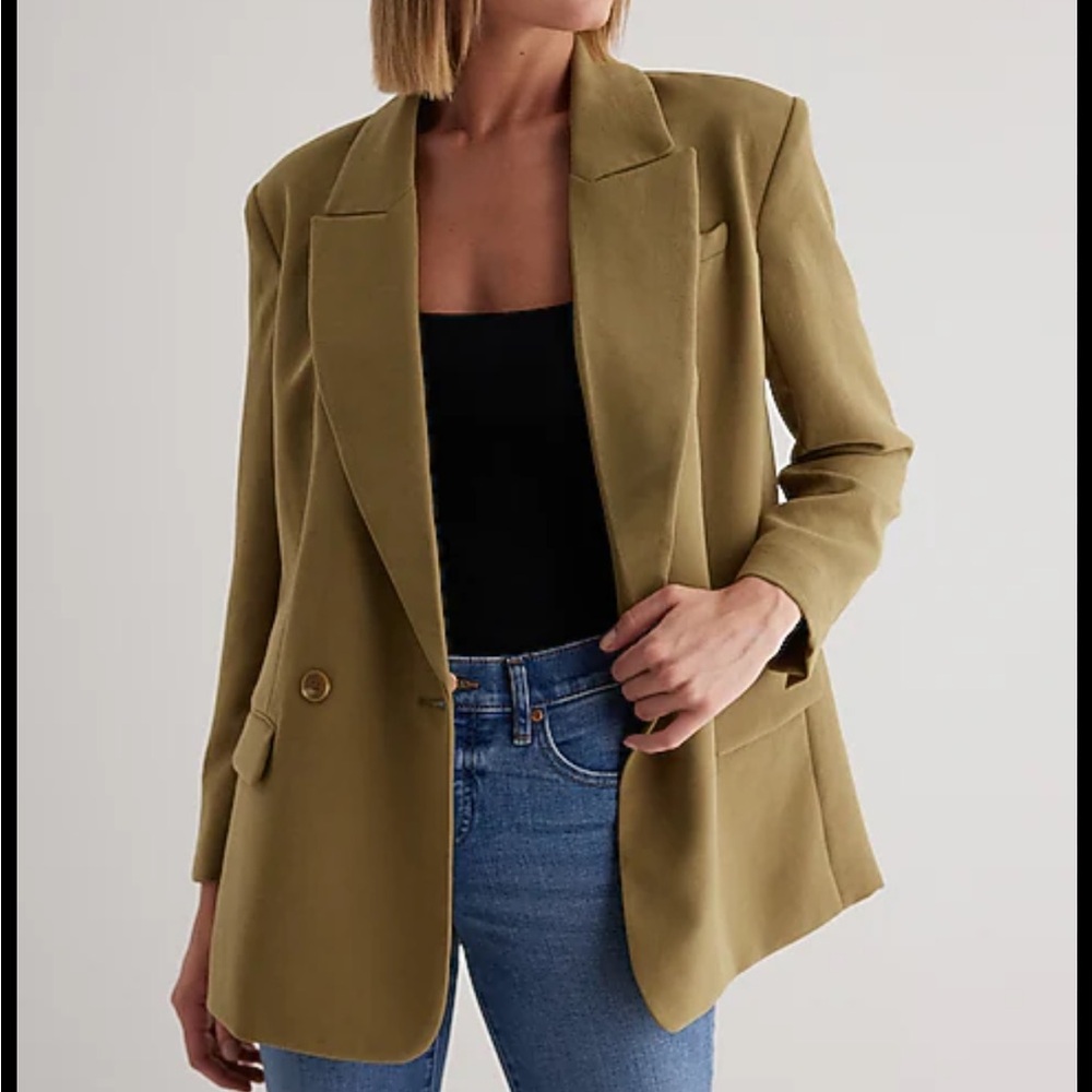 Express Khaki Women's Blazer